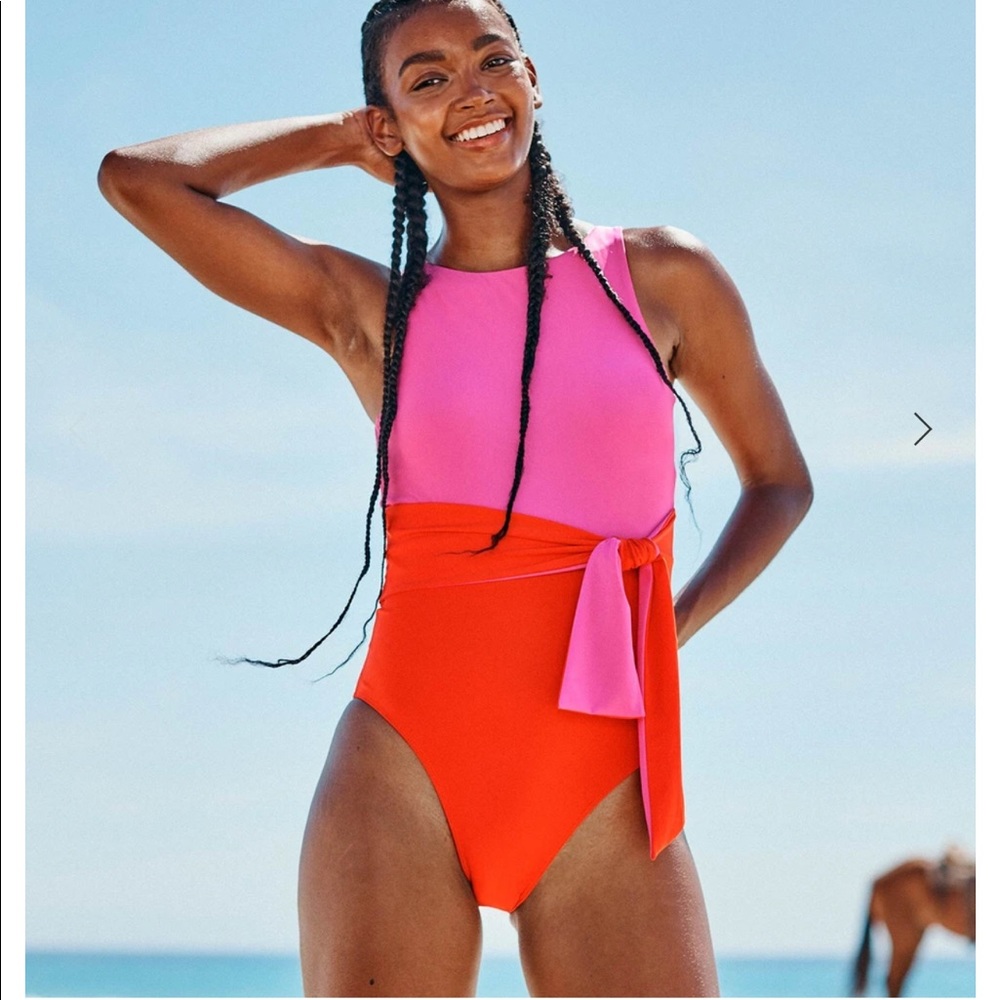 Summersalt tie front one piece